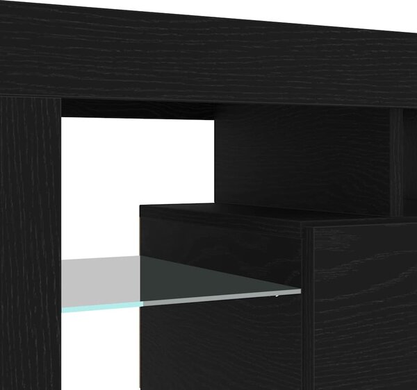 VidaXL TV skříňka s LED osvětlením 260x36,5x40 cm [3332493] Barva: Betonová šedá