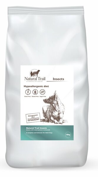 NTU NATURAL TRAIL Premium Insects - suché krmivo pro psy - 10kg