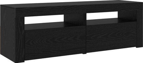 VidaXL TV skříňka s LED osvětlením 240x35x40 cm [3332522] Barva: kouřový dub