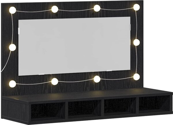 VidaXL Zrcadlová skříňka s LED 90 x 31,5 x 62 cm [862781] Barva: Bílá