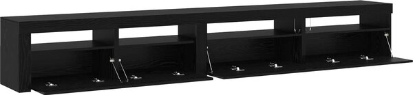 VidaXL TV skříňka s LED osvětlením 270 x 35 x 40 cm [3332509] Barva: Bílá