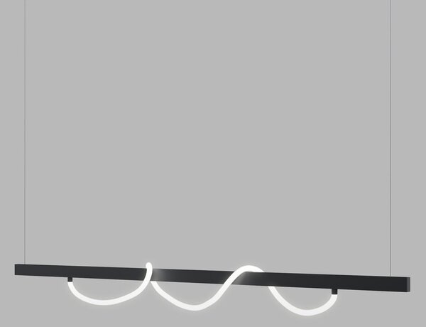 Led2 Lištové LED svítidlo MAG HOSE, 32W, d. 200 cm, 48V Teplota světla: 3000K, Stmívání a řízení: ON/OFF