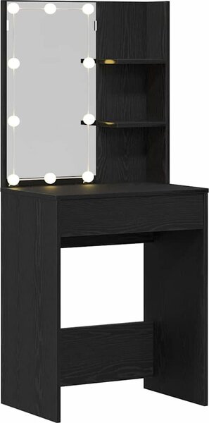 VidaXL Toaletní stolek s LED 60 x 40 x 140 cm [862780] Barva: dub artisan
