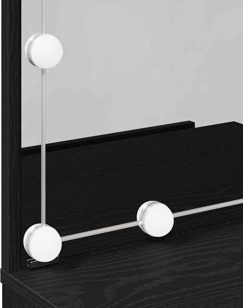 VidaXL Toaletní stolek s LED 60 x 40 x 140 cm [862780] Barva: dub artisan