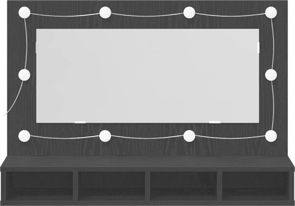 VidaXL Zrcadlová skříňka s LED 90 x 31,5 x 62 cm [862781] Barva: Bílá