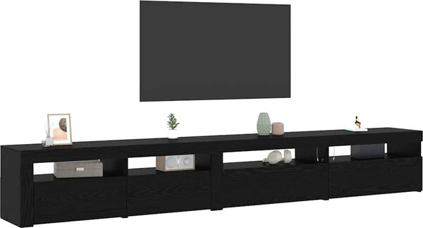 VidaXL TV skříňka s LED osvětlením 270 x 35 x 40 cm [3332509] Barva: Bílá