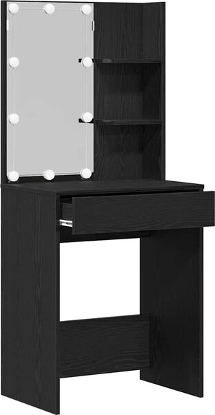 VidaXL Toaletní stolek s LED 60 x 40 x 140 cm [862780] Barva: dub artisan
