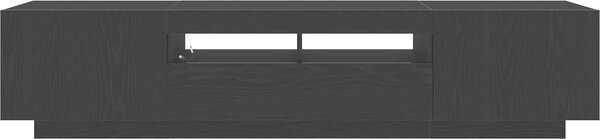 VidaXL TV skříňka s LED osvětlením 180 x 35 x 40 cm [3333062] Barva: kouřový dub