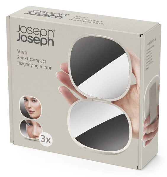 Kosmetické zrcadlo ø 8 cm Viva 2in1 – Joseph Joseph