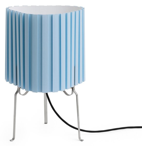 Stolní lampa HAY, Canelé, Modrá, Obývací pokoj, Tkanina / Textil, Design