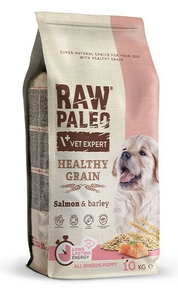 VEE VETEXPERT Raw Paleo Healthy Grain Puppy Losos a ječmen - suché krmivo pro psy - 10 kg