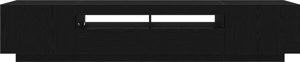 VidaXL TV skříňka s LED osvětlením 200x35x40 cm [3333063] Barva: Betonová šedá