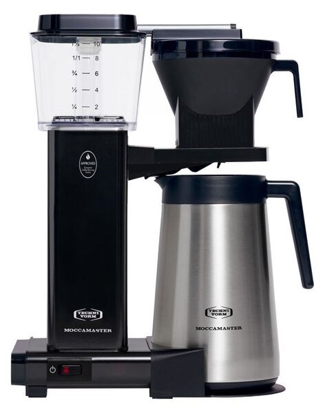 Moccamaster Overflow Express. KBGT 741 Black +termos