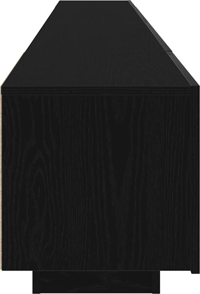 VidaXL TV stolek s LED 260x35x40 cm kompozitní dřevo [3333064] Barva: Bílá