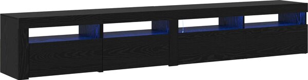 VidaXL TV skříňka s LED osvětlením 240x35x40 cm [3332491] Barva: šedá sonoma