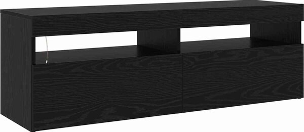 VidaXL TV skříňka s LED osvětlením 240x35x40 cm [3332491] Barva: šedá sonoma