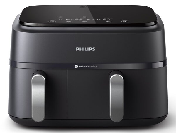 Philips 3000 series NA351/00 Horkovzdušná fritéza Dvojitý koš