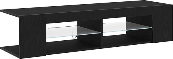 VidaXL TV skříňka s LED osvětlením 135 x 39 x 30 cm [862561] Barva: Bílá