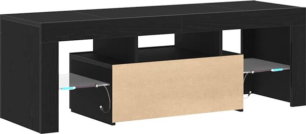 VidaXL TV skříňka s LED osvětlením 120 x 35 x 40 cm [862552] Barva: Betonová šedá