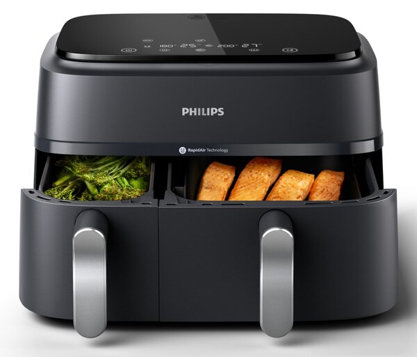 Philips 3000 series NA351/00 Horkovzdušná fritéza Dvojitý koš