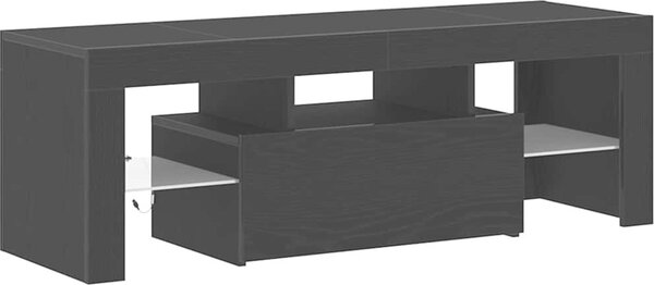 VidaXL TV skříňka s LED osvětlením 120 x 35 x 40 cm [862552] Barva: Betonová šedá