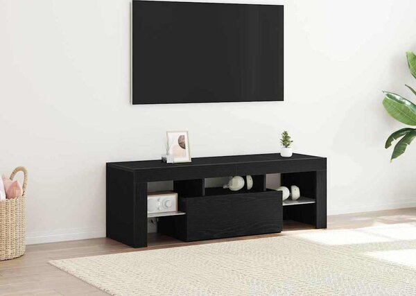 VidaXL TV skříňka s LED osvětlením 120 x 35 x 40 cm [862552] Barva: Betonová šedá