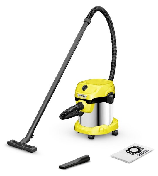 Kärcher V-15/4/18 15 l Bubnový vysavač Suchý 1000 W Prachový sáček