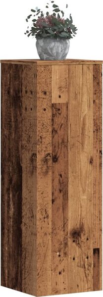 VidaXL Stojan na rostliny 2 ks 33 x 33 x 100 cm Kompozitní dřevo [3365606] Barva: Bílá