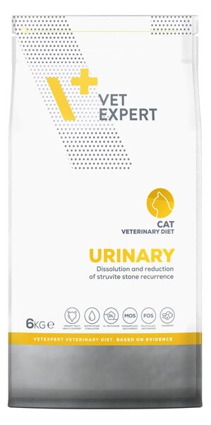 VEE VETEXPERT Veterinary Diet Urinary Cat - suché krmivo pro kočky - 6 kg
