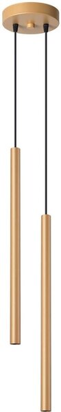 Sollux Lighting Pastelo závěsné svítidlo 2x8 W zlatá SL.1305