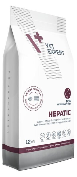 VEE VETEXPERT Veterinary Diet Hepatic Dog - suché krmivo pro psy - 12kg