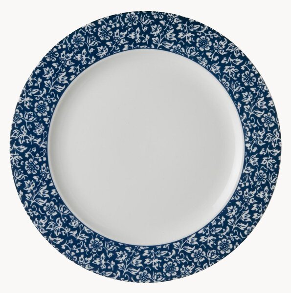 Sada porcelánových mělkých talířů Sweet Alyssum, 4 díly