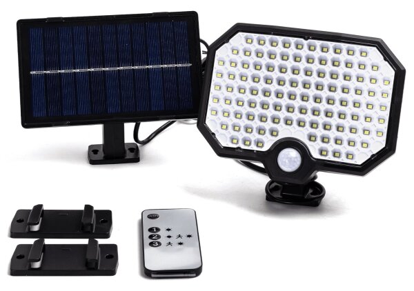 Aigostar - LED Solární svítidlo se senzorem pohybu LED/2,4W/3,7V IP65