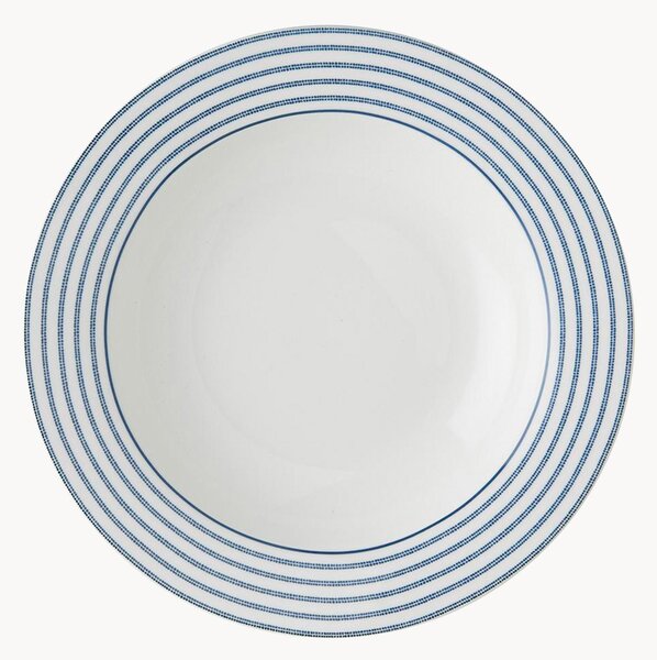 Sada hlubokých talířů z porcelánu Candy Stripe, 4 díly