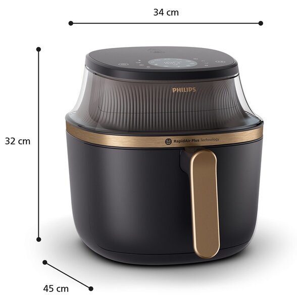 Fritéza bez tuku PHILIPS NA 342/00