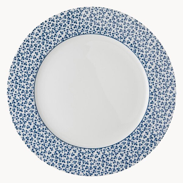 Sada porcelánových mělkých talířů Floris, 4 díly