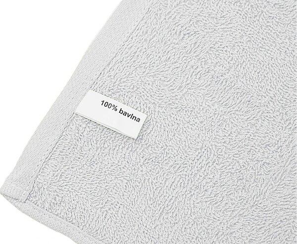 Ručník BASIC ZERO 50 x 70 cm bílý, 100% bavlna