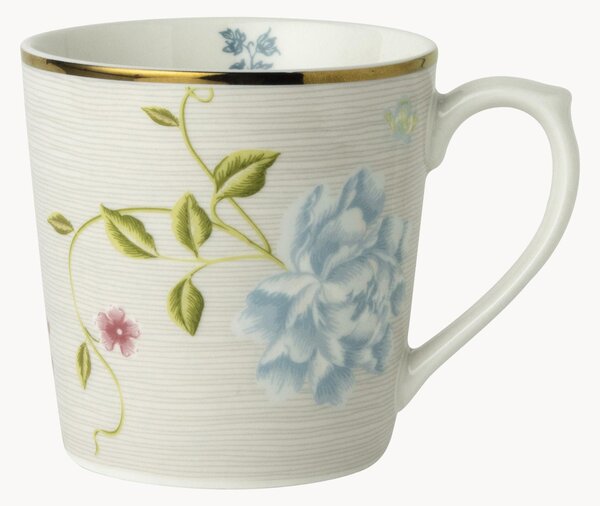 Sada porcelánových hrnků Cobblestone Pinstripe, 4 díly