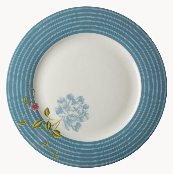 Sada porcelánových mělkých talířů Seaspray Candy, 4 díly