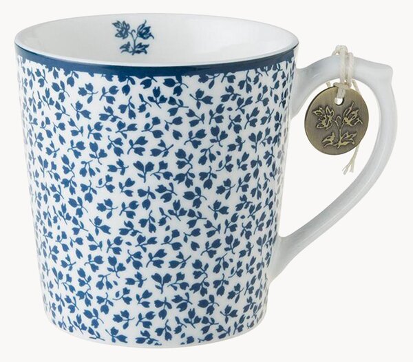 Sada porcelánových hrnků Floris, 4 díly