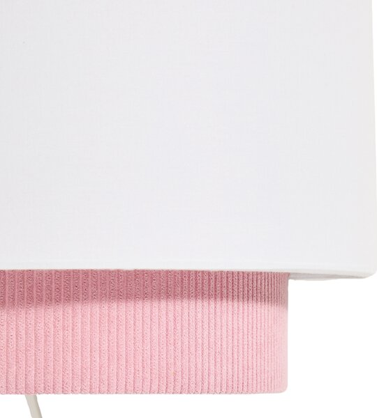Kave Home Růžové nástěnné světlo Bianella 30 cm