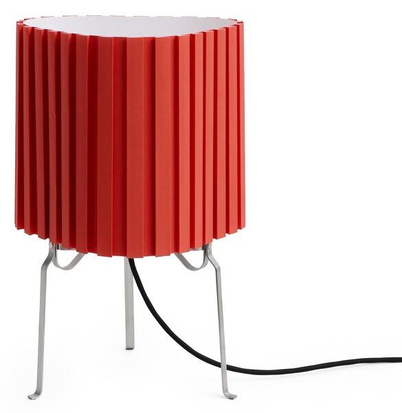 Stolní lampa HAY, Canelé, Červená, Obývací pokoj, Tkanina / Textil, Design