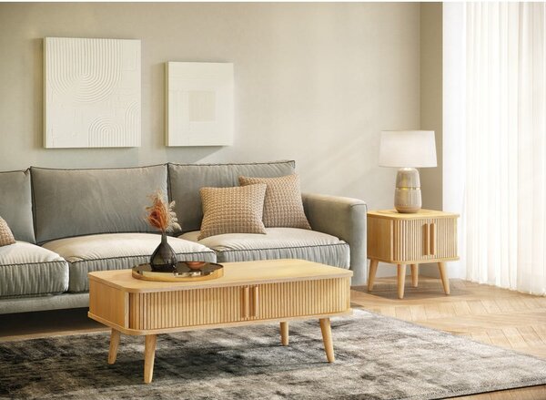 Konferenční stolek v dekoru dubu 58x107,5 cm Rove – Woodman