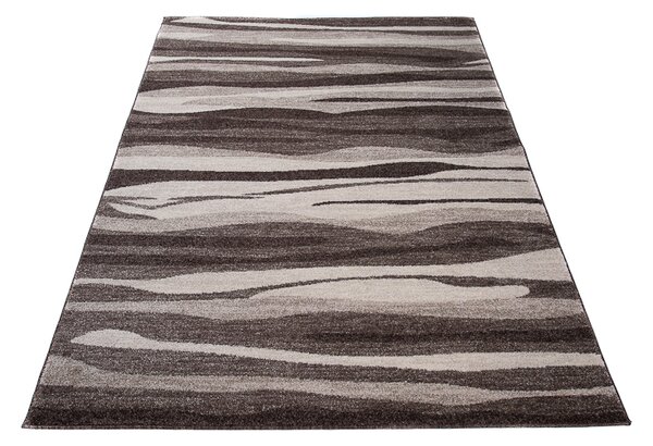 Makro Abra Kusový koberec SARI K186A světle hnědý Rozměr: 160x220 cm