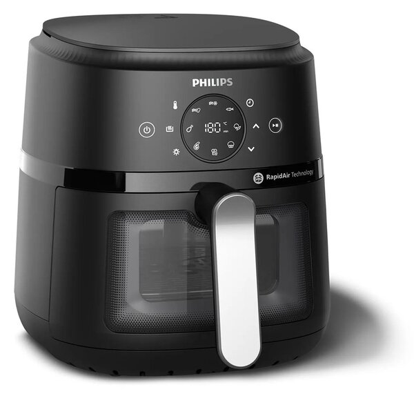 Philips 2000 series NA221/00 Fritéza Airfryer , objem 4,2 l (stříbrná)