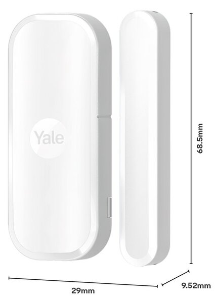 Startovací sada Yale Smart Alarm 7 položek - ústředna, klávesnice, dálkový ovladač, 2x pohybový senzor, 2x okenní/dveřní senzor
