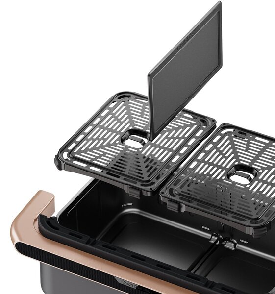 CS1 Cosori Dual Blaze TwinFry Air Fryer Horkovzdušná fritéza 10 litrů černá