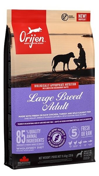 ORIJEN Large Breed Adult - suché krmivo pro psy - 11,4kg