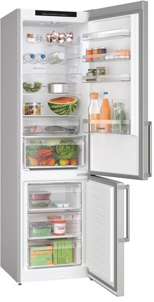 Bosch Serie 4 KGN39VIBT lednice/mrazák Stojací 363 l B Nerezová ocel