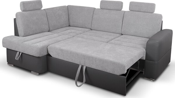Sedací souprava BARDO | 235x170 cm | PRAVÁ | rozkládací + úložný prostor | VÝBĚR TKANIN
